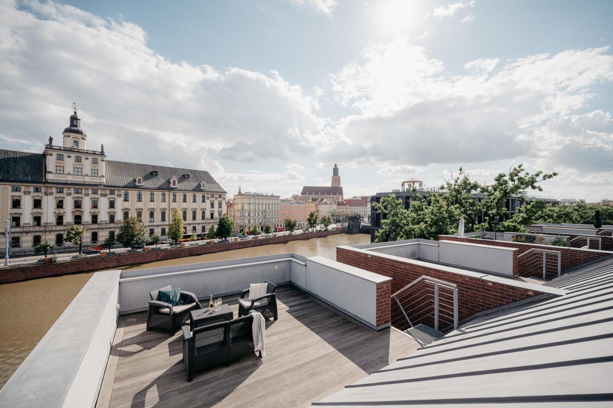 Inqse Wroclaw Marina Aparthotel Kültér fotó