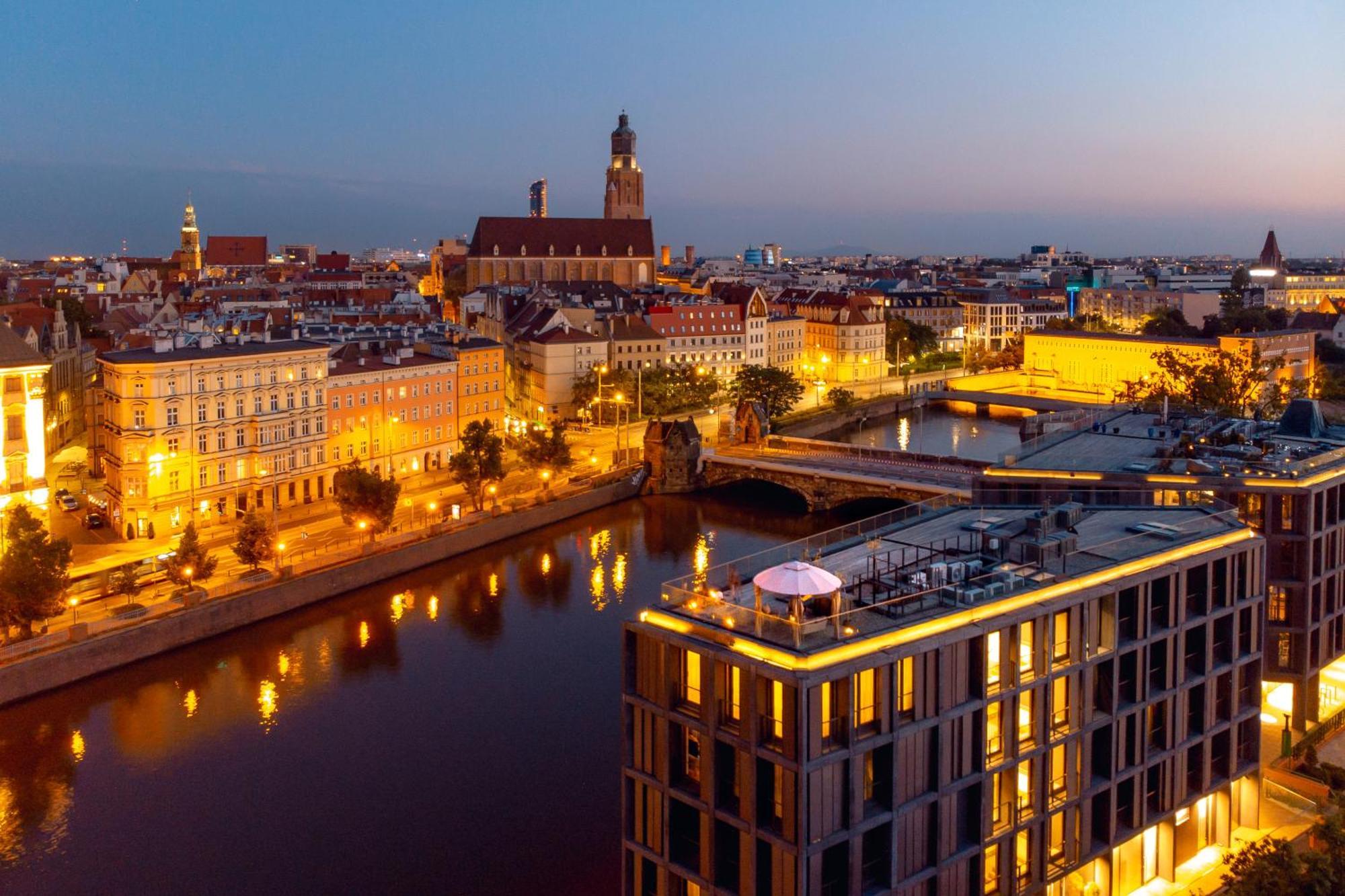Inqse Wroclaw Marina Aparthotel Kültér fotó